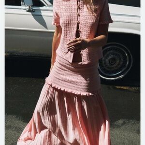 Zara set top & skirt